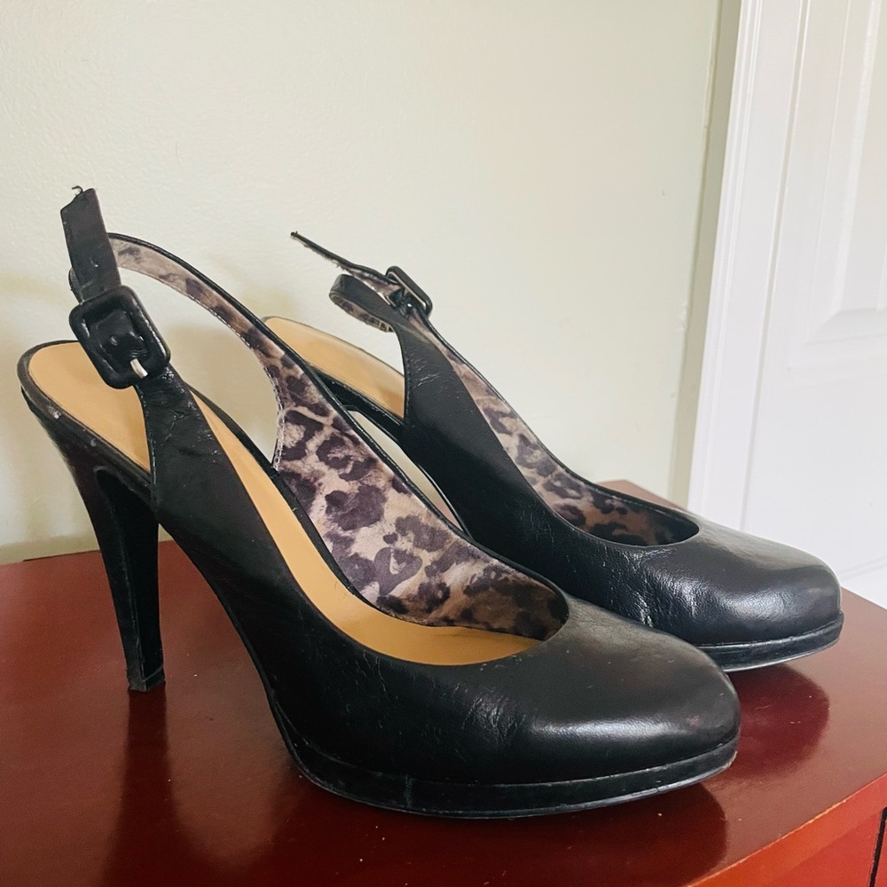 Nine West - Elegant Black Slingback 👠